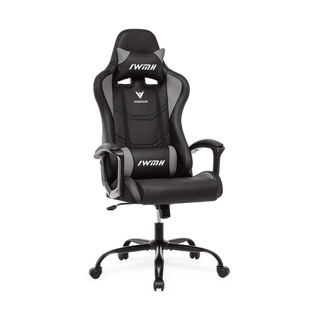 4. Bild von Indy Gaming Racing Chair Kunstleder mit verlängerter Armlehne