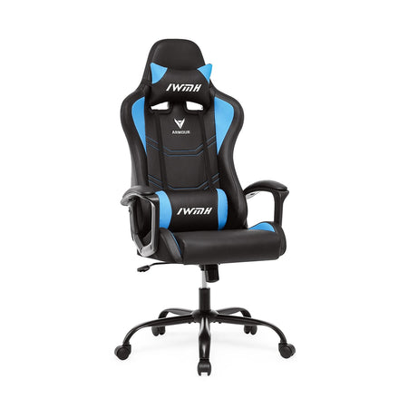 3. Bild von Indy Gaming Racing Chair Kunstleder mit verlängerter Armlehne