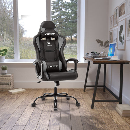 11. Bild von Indy Gaming Racing Chair Kunstleder mit verlängerter Armlehne